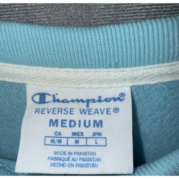 Champion Mens Reverse Weave Vintage Wash SARASOTA Crewneck Sweatshirt Sz M NEW - Picture 4 of 4